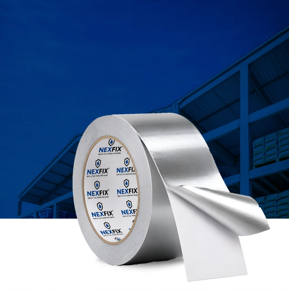 [NX-TAP-ALU-3X20] NEXFIX Aluminium Tape 3” × 20 Yards