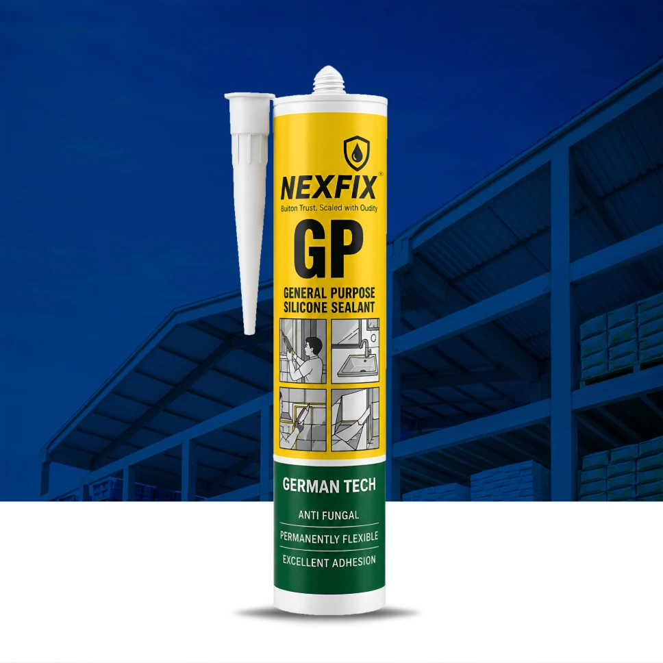 [NX-SIL-GP-WHT-300] NEXFIX GP Silicone Sealant (300 ML) (White)